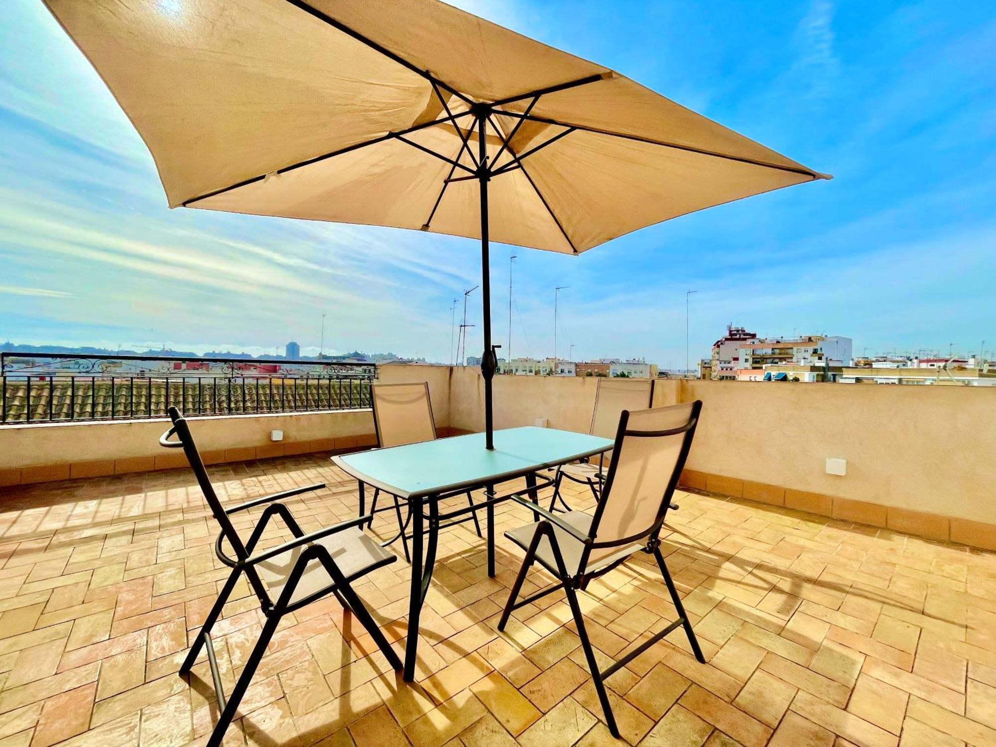 Philippe'S Home Triana Con Terraza Sevilla Exteriér fotografie